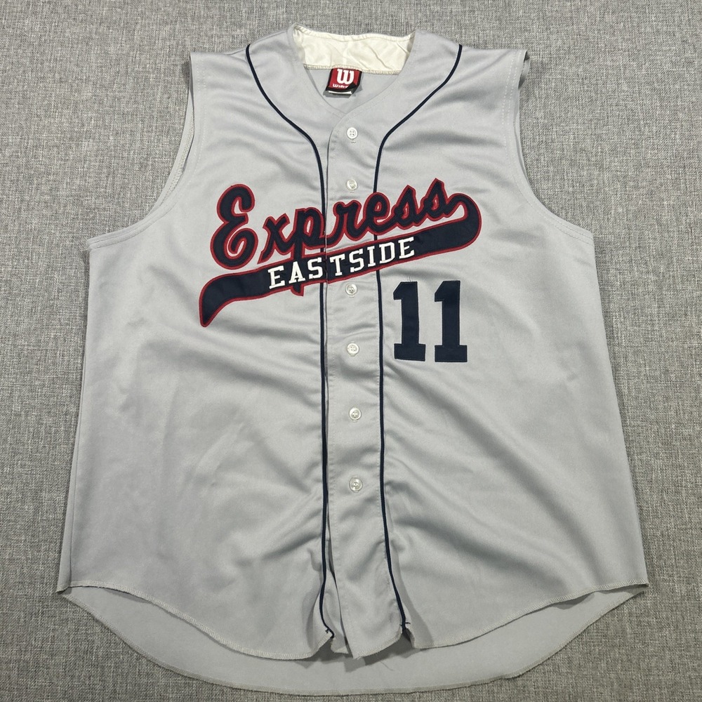 Vintage Round Rock Express Size XL Wilson Baseball Minor League Jersey #11